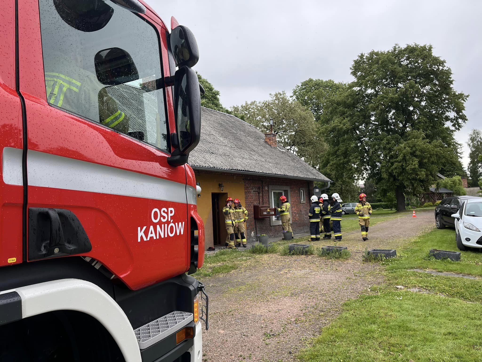 OSP w Kaniowie – Szybka i Skuteczna Reakcja na Wyciek Gazu